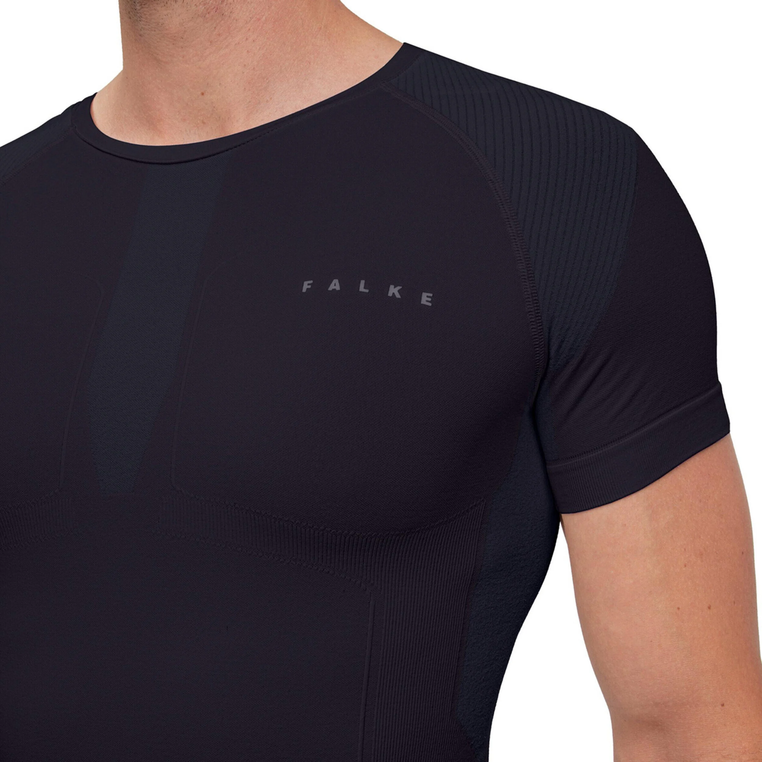 Falke Warm Maillot De Corps Hommes - Noir