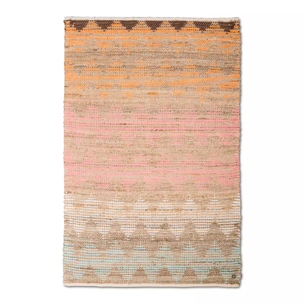 Designteppich PastelZigzag 160 x 230 cm