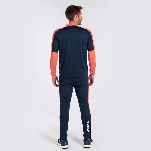 Conjunto de treino Joma Eco Championship, azul marinho, laranja fluorescente