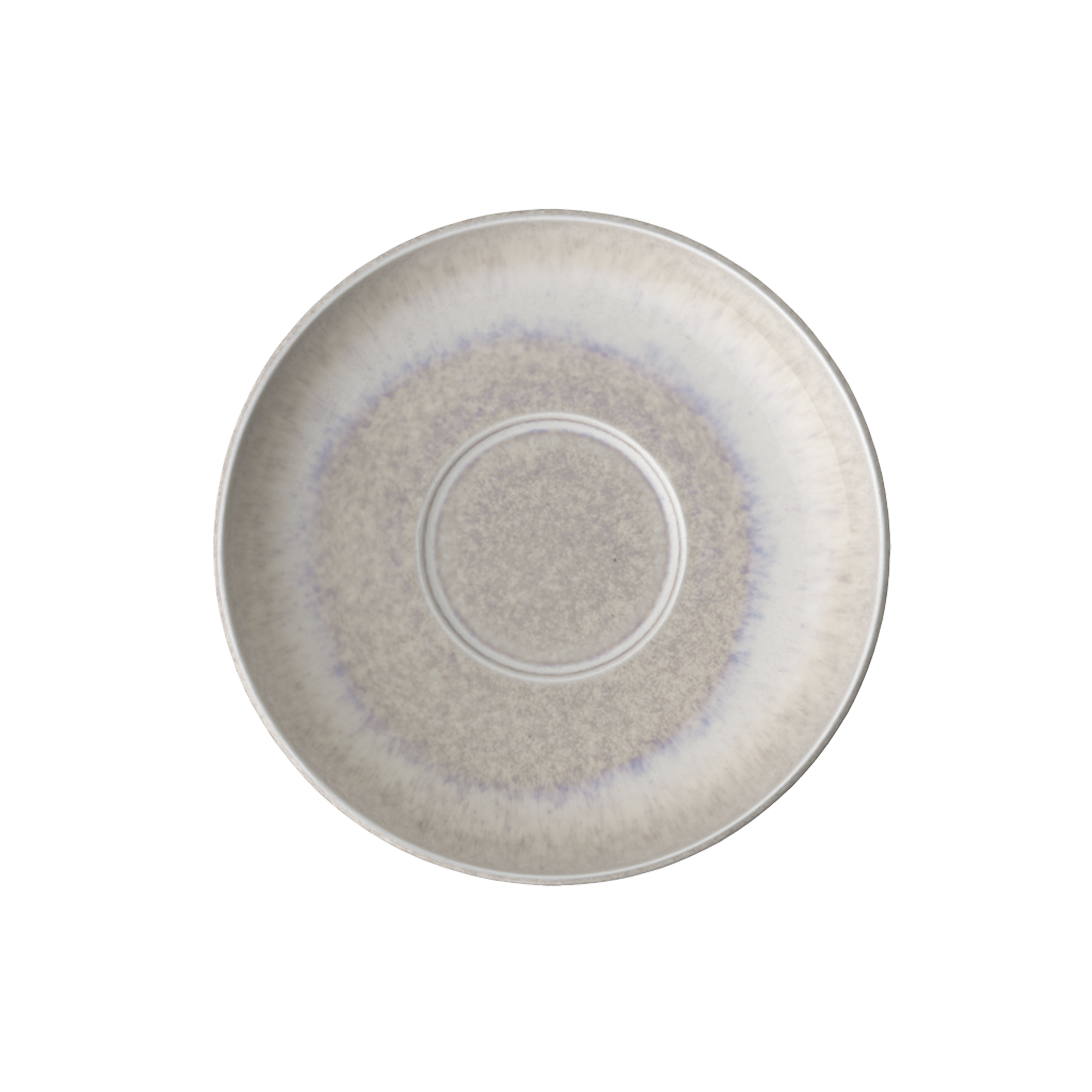 Perlemor Coffee cup saucer Beige, 6.4'', Premium Porcelain