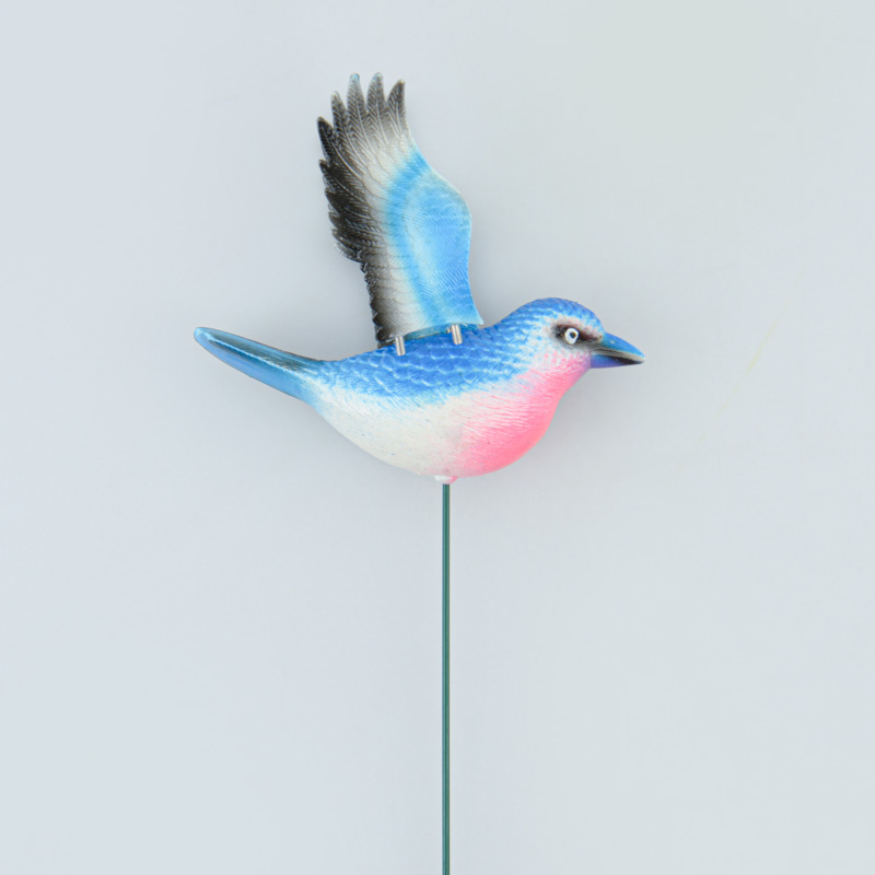 Pique à planter oiseau