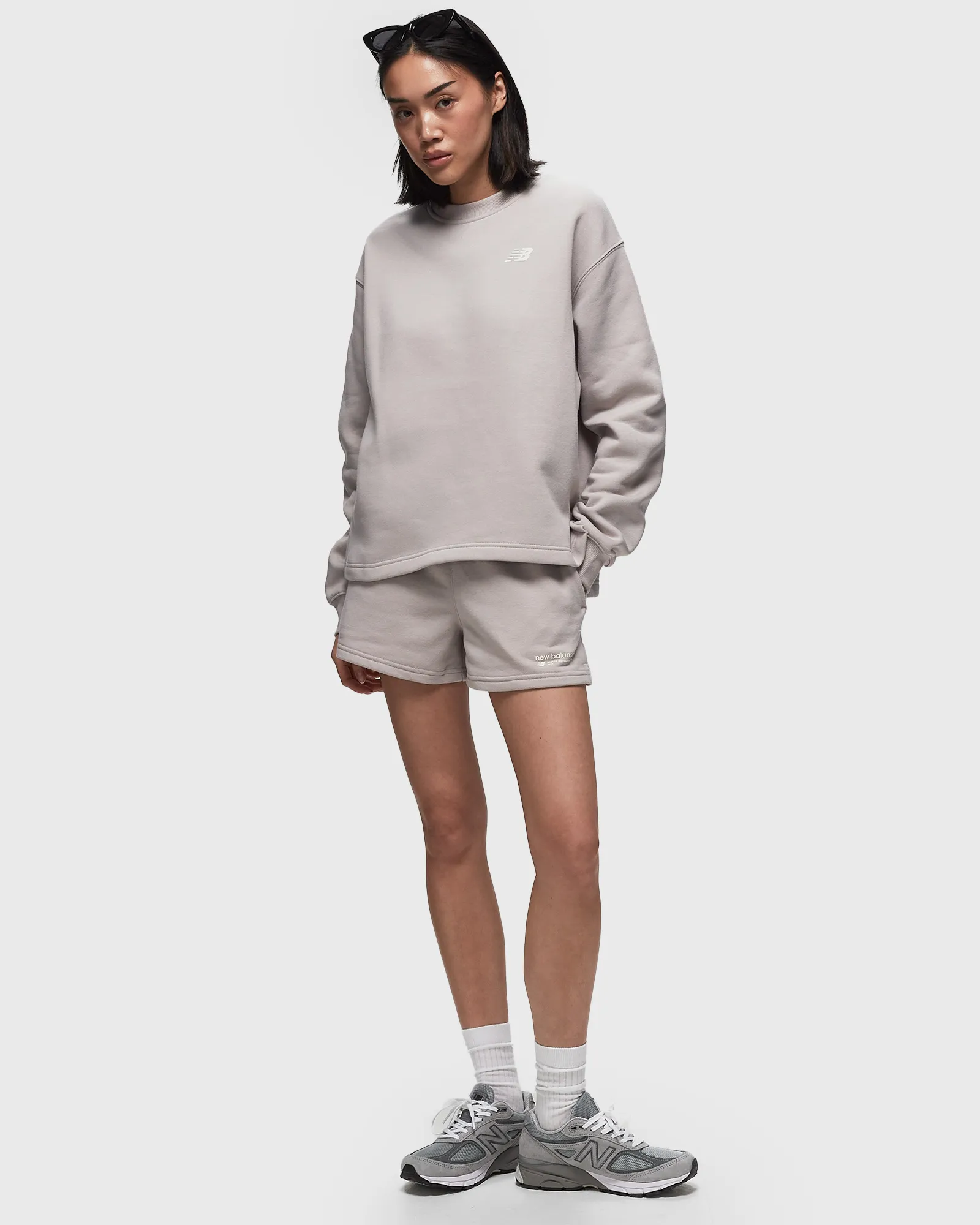 New Balance Linear Heritage French Terry Short