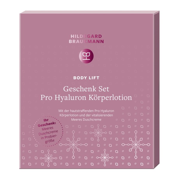 Hildegard Braukmann Body Lift Geschenk Set Pro Hyaluron Körperlotion 225ml