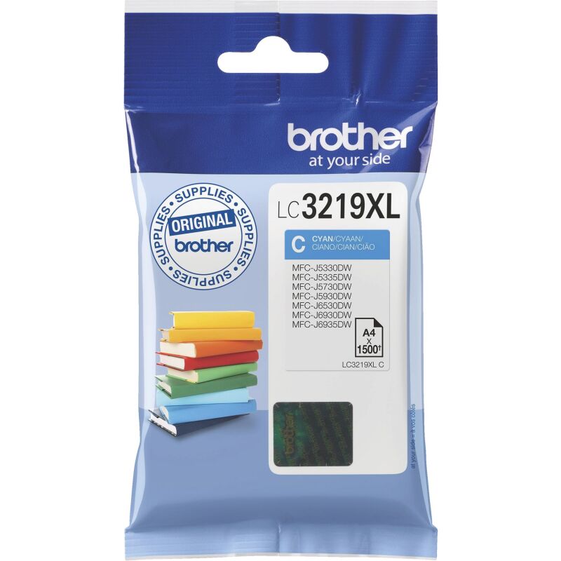 Cartouche Brother LC3219XL couleurs séparées haute capacité pour imprimante jet d'encre