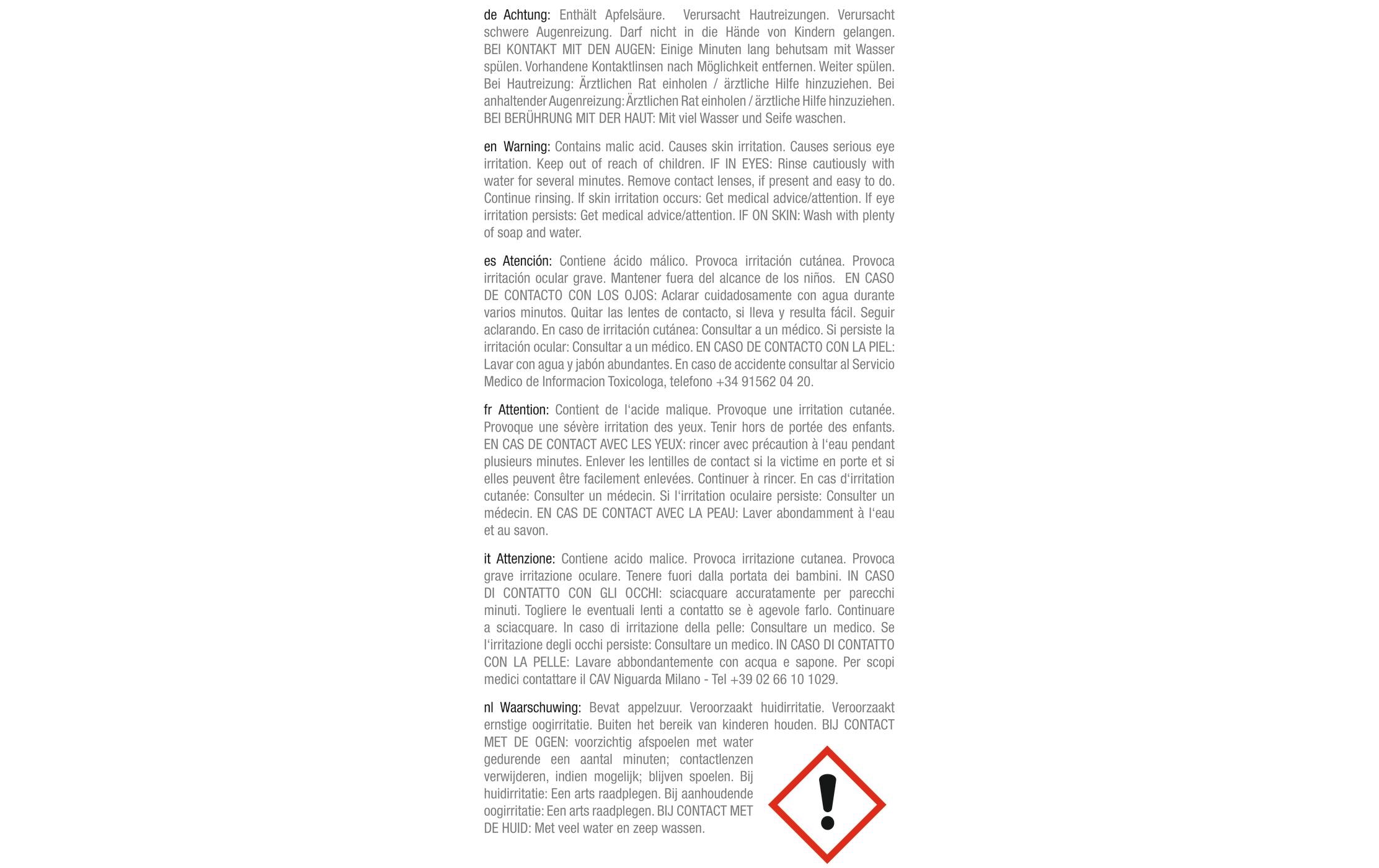 Kartusche GP DC 001 CEntkalkungskartusche zur automatischen Entkalkung von Kaffeevollautomaten