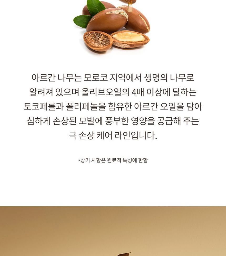NATURE REPUBLIC - Argan Essential Hair No Wash Treatment