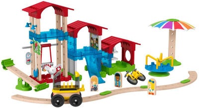 Fisher-Price Wonder Makers Design System Byggesett Slide & Ride Schoolyard