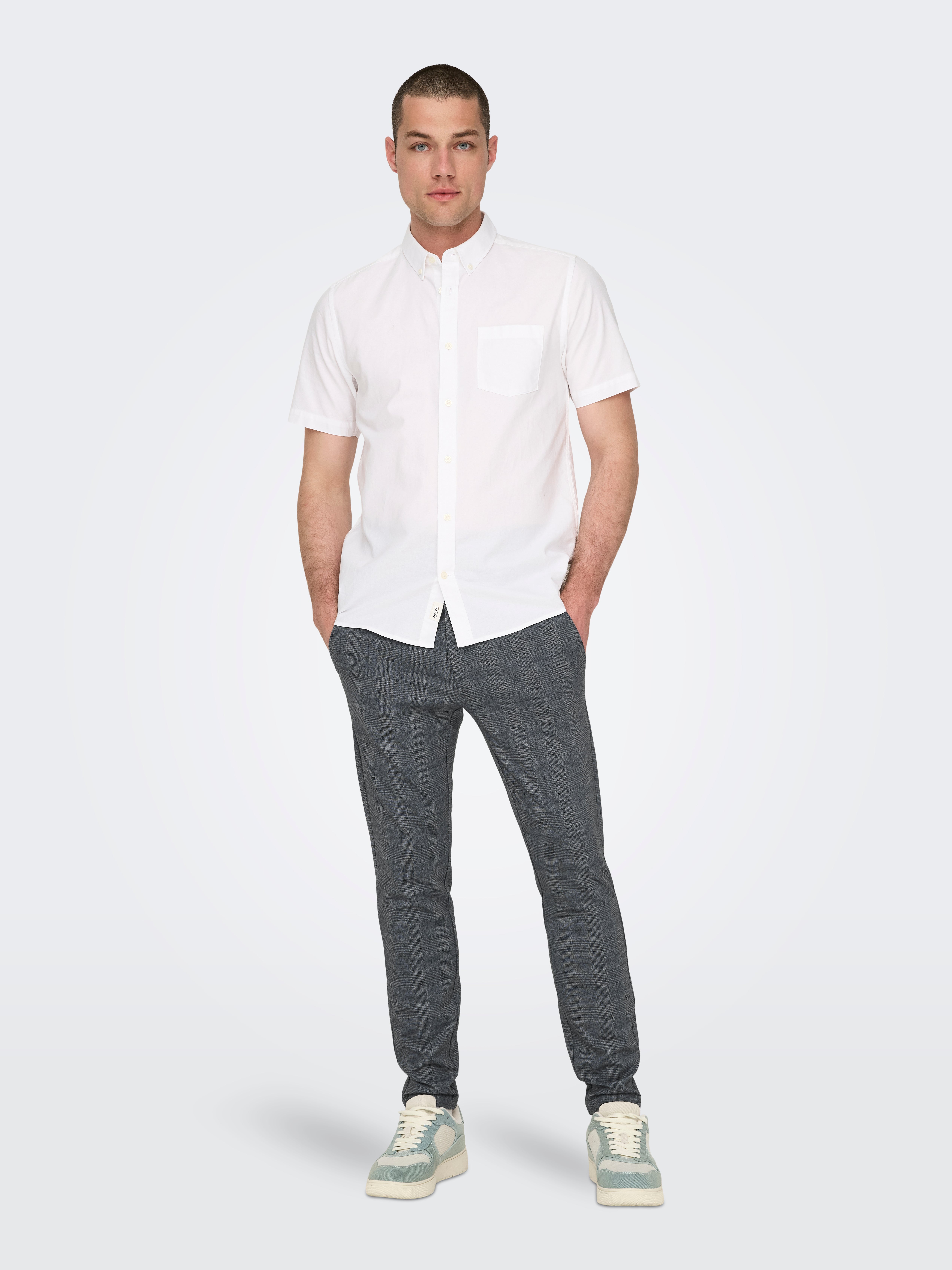 ONSMARK Slim Fit Hose Dress Blues