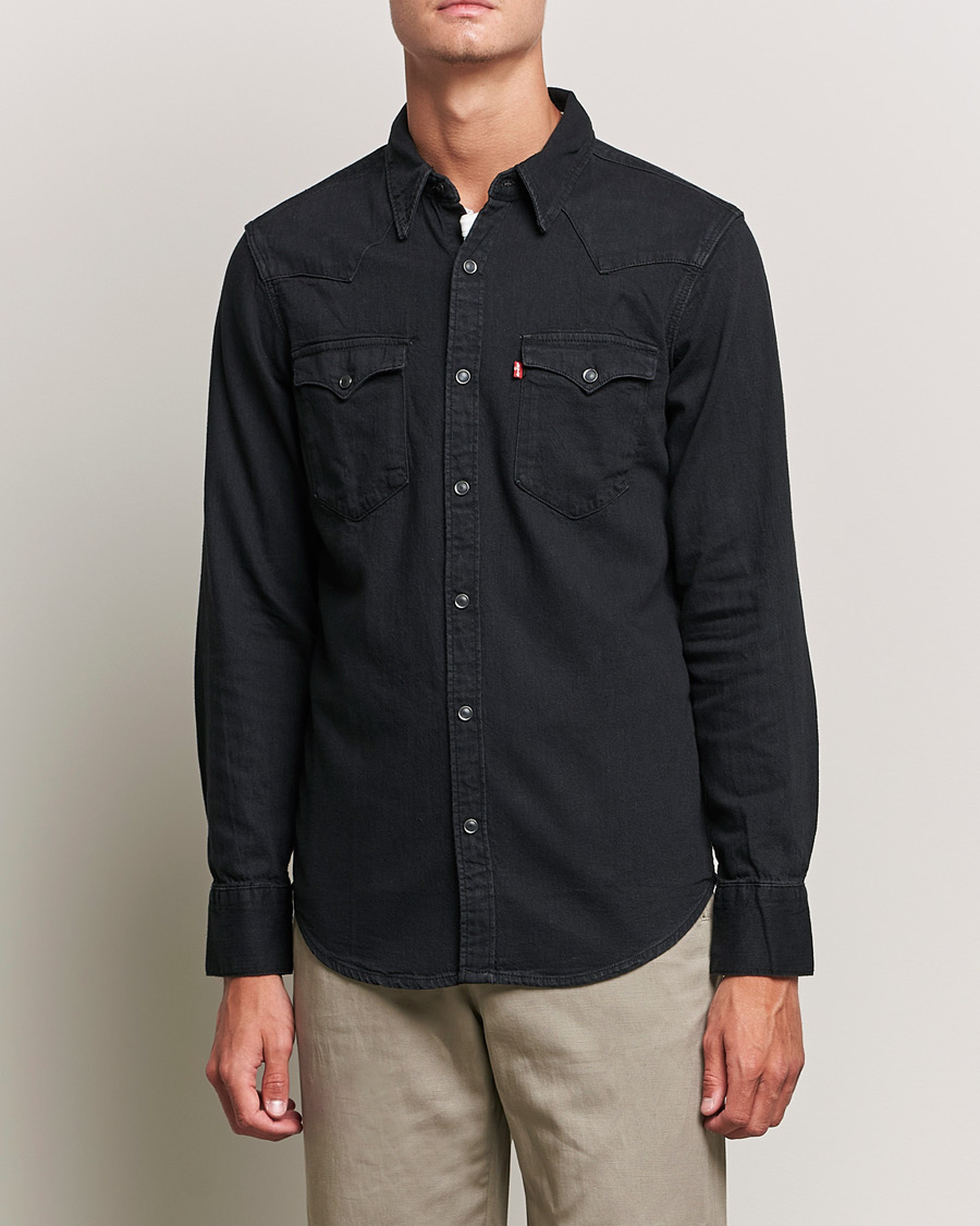 Levi's Barstow Western Standard Shirt Marble Black