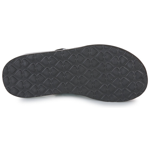 Love Moschino - ELASTIC BICOLOR Negro / Blanco