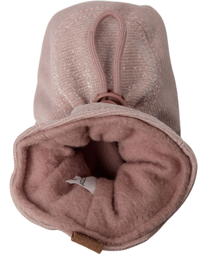 Melton Booties - Glitter Hvid