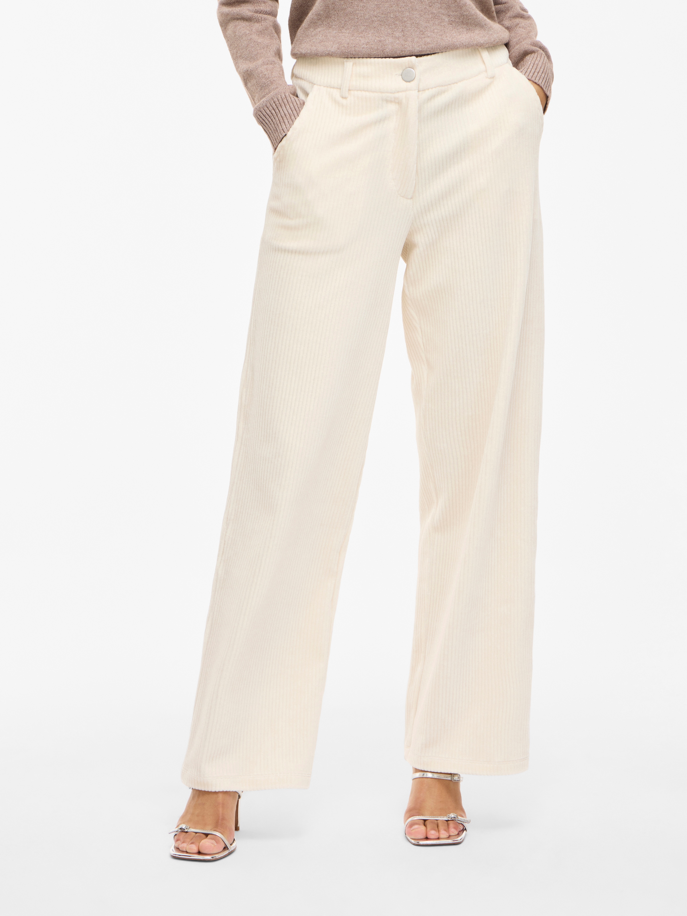 Vila Cordhose »VIKITA RW WIDE CORDUROY PANTS - NOOS«