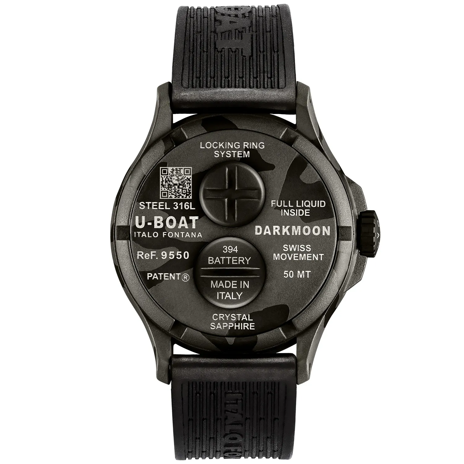 U-BOAT Darkmoon Grey Camouflage 44m U9550