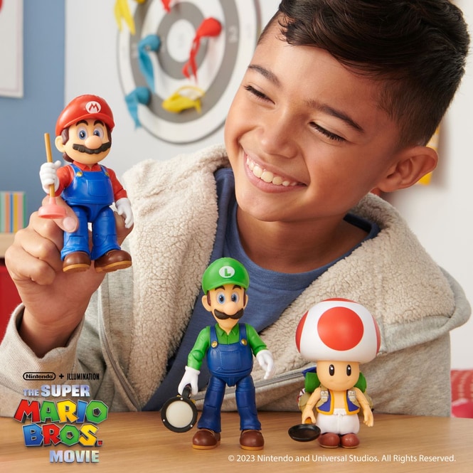 Super Mario Movie - Mario Figur - 13 cm