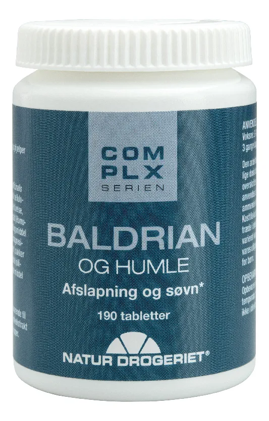 Natur-Drogeriet Baldrian & Humle - 190 tabl.