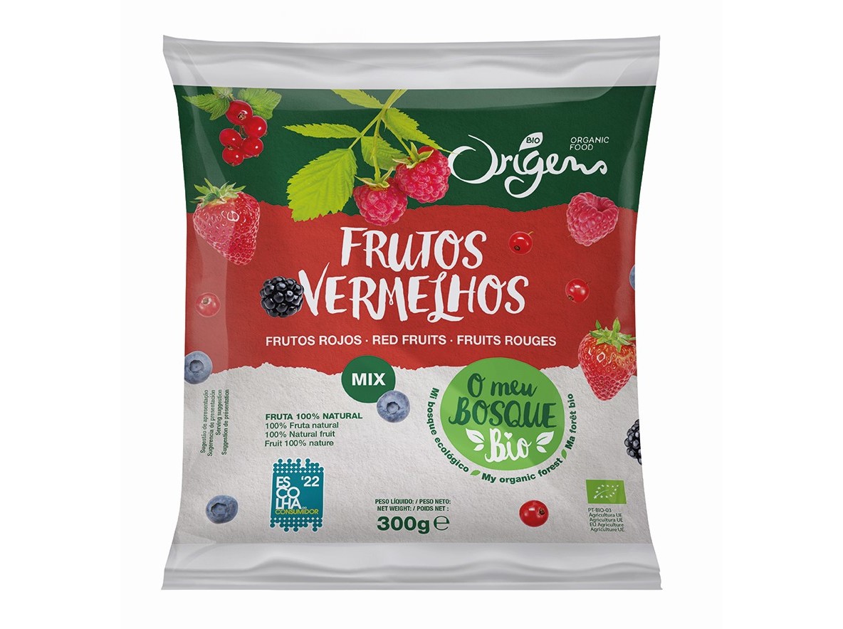 FRUTAS ORIGENS BIO MIX FRUTOS VERMELHOS 300G