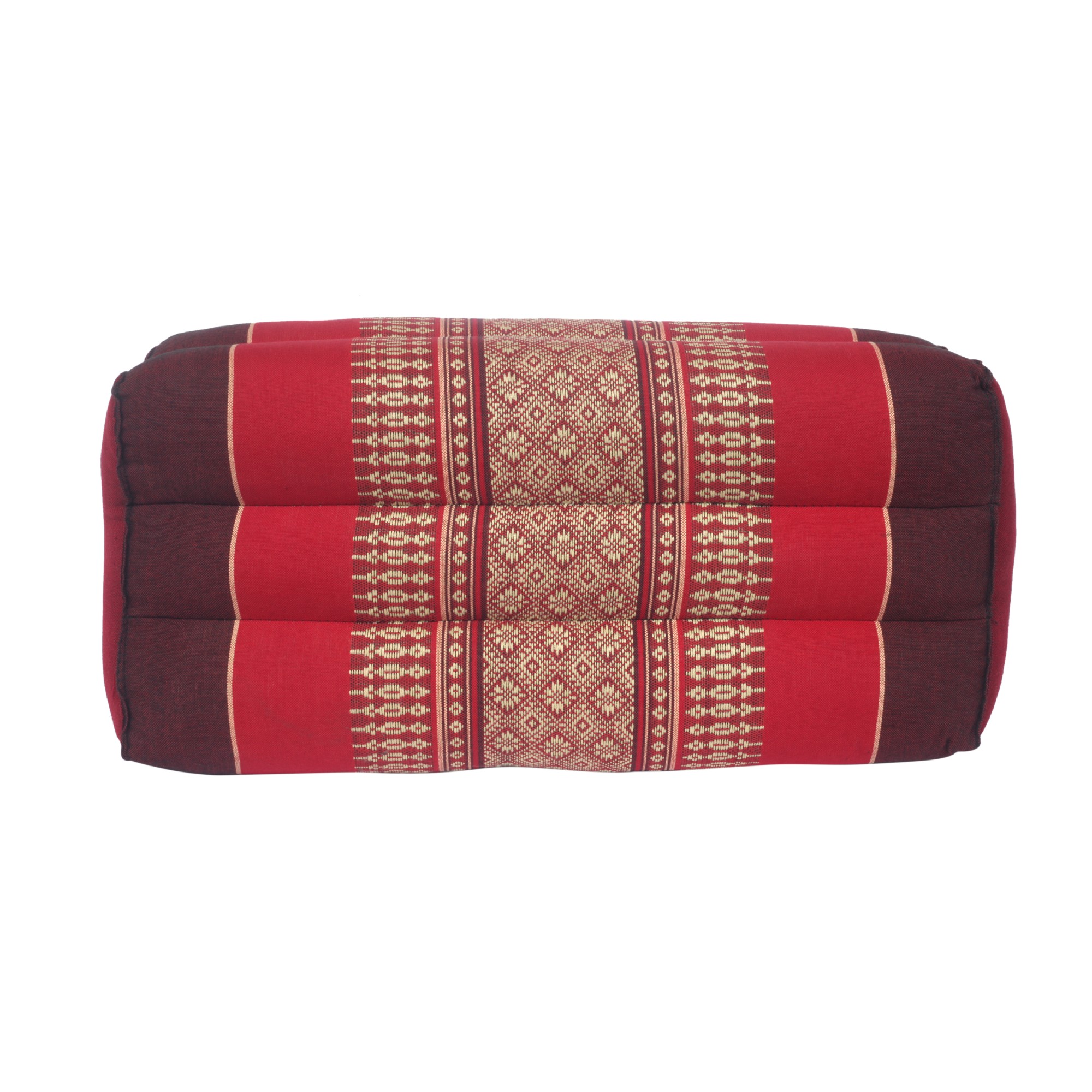 Yogakissen, burgund, rot, B 35 cm, H 15 cm, T 16,5 cm von fischer's lagerhaus