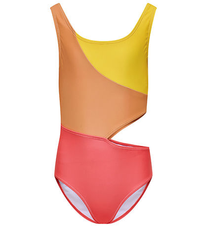 Kids Only Badeanzug – KogSummer – Dubarry/Copper Tan/Löwenzahn