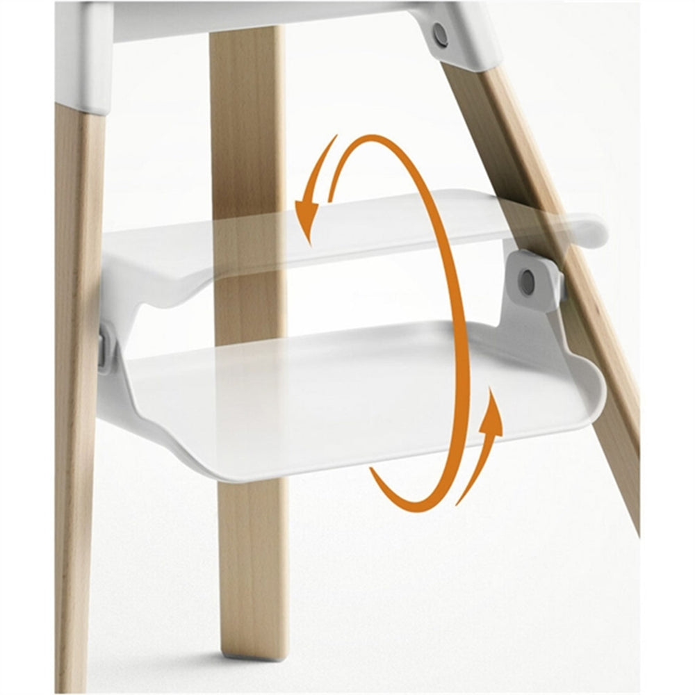 Clikk™ Højstol White - Stokke® → Luksusbaby.dk