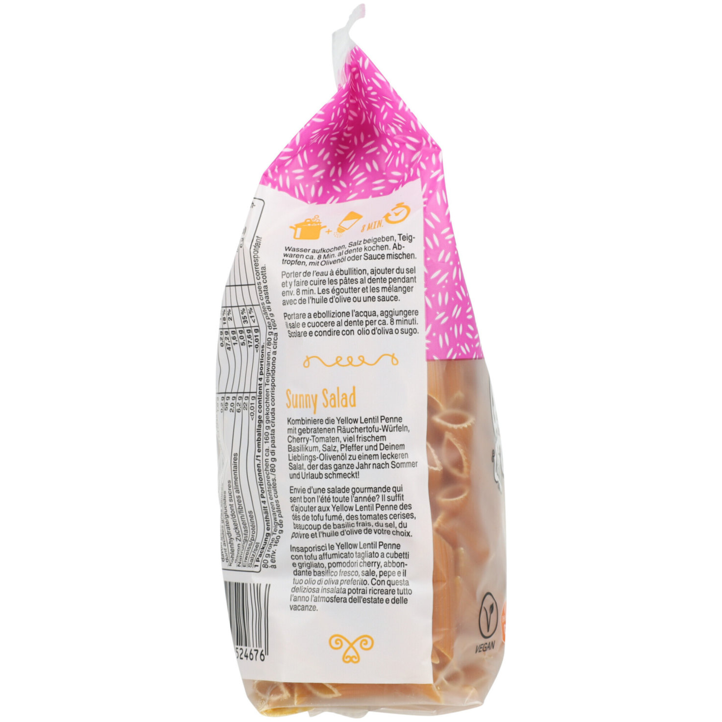 Karma Gelbe Linsen Penne