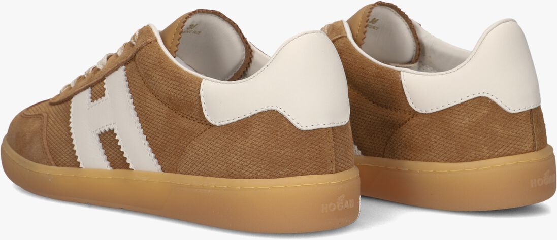 camel hogan lage sneakers cool allacciato h
