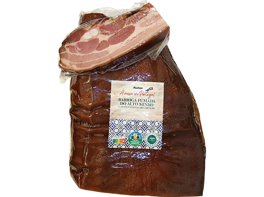 BARRIGA FUMADA AUCHAN À MESA EM PORTUGAL CULTIVAMOS O BOM ALTO MINHO KG