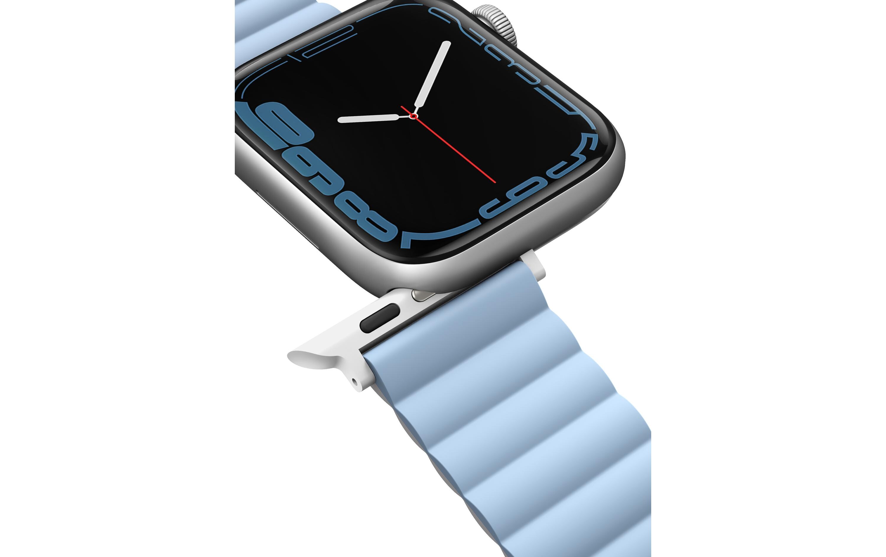 Armband Revix Apple Watch 40/41/42 mm Weiss BlauPassend zur Apple Watch 40/41/42 mm