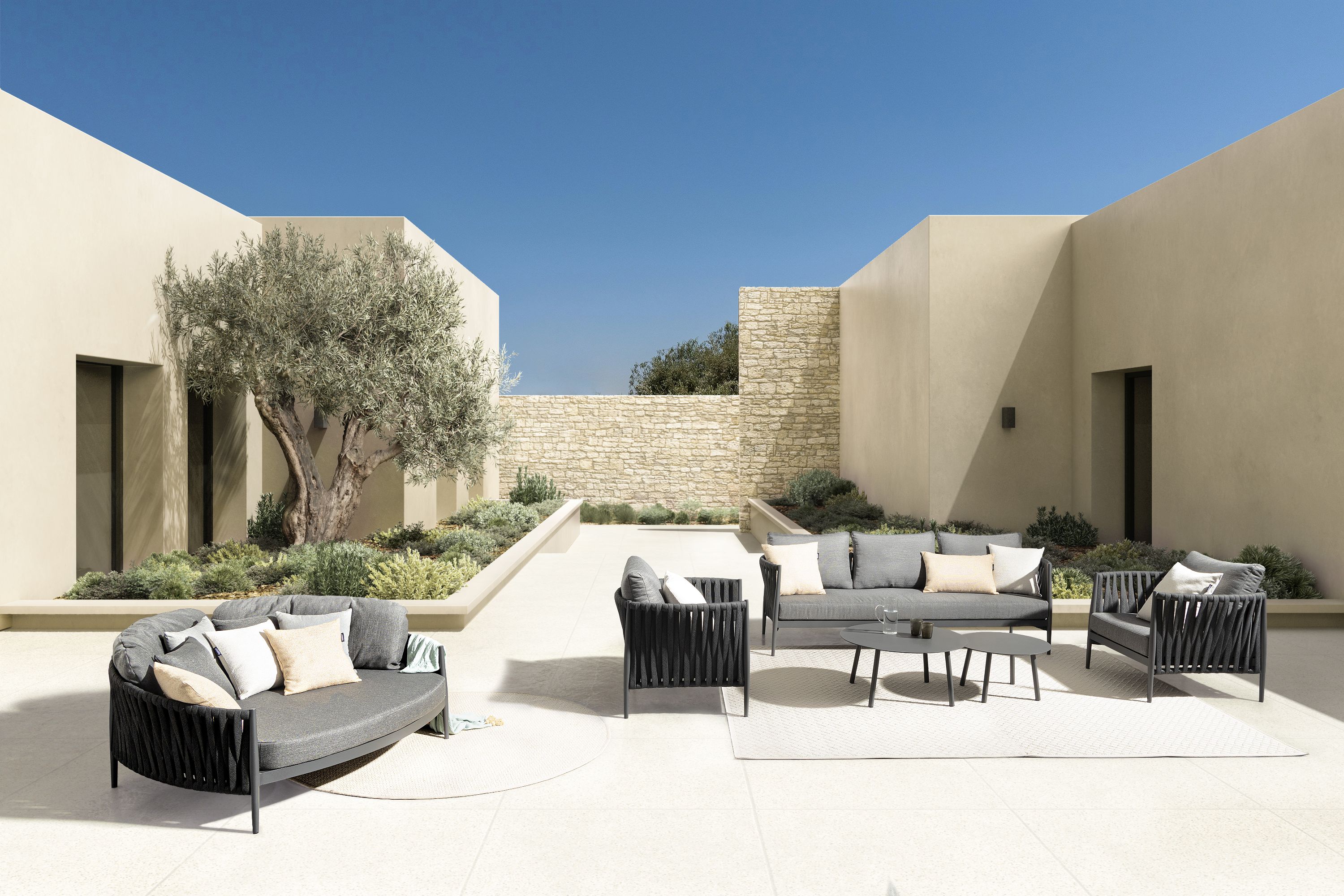 Daybed JACINTA anthrazit