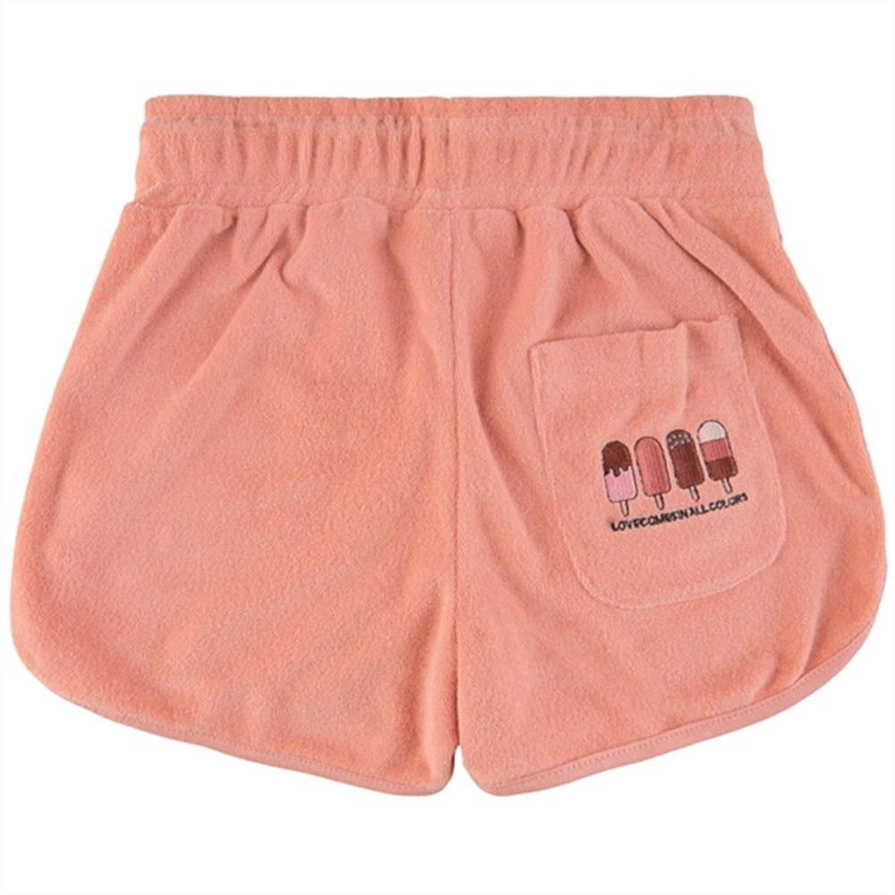 Peach Beige Gladys Terry Shorts - The New