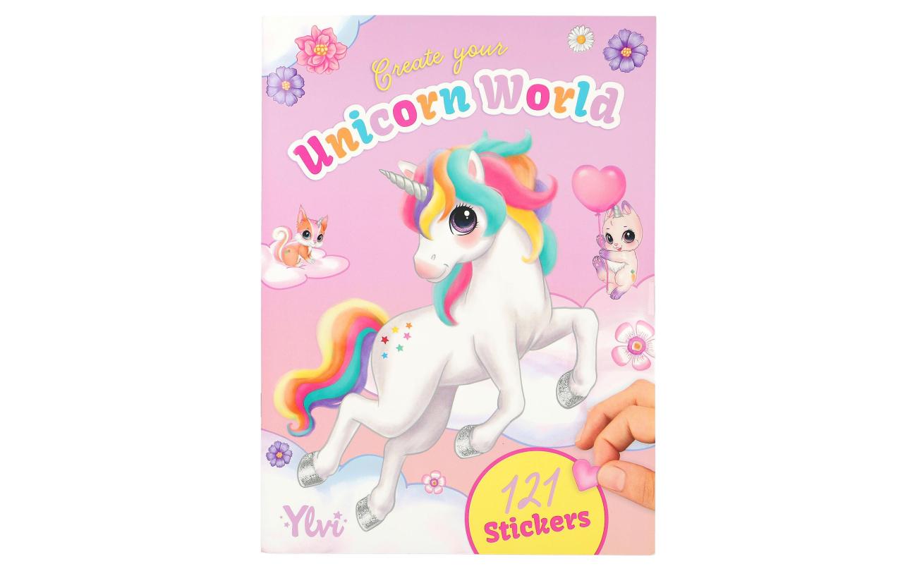 Ylvi en de Minimoomis Create your Unicorn World stickerboek