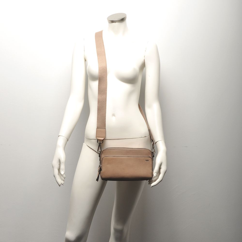 Berba Icons Crossbody Tas M Nude