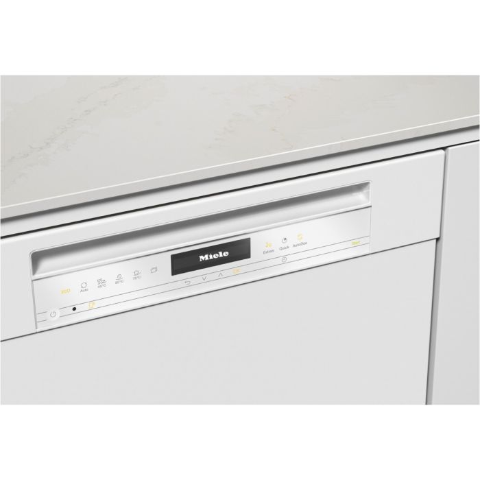 Miele Unterbau-Geschirrspüler G 7600 SCU AutoDos Brillantweiß