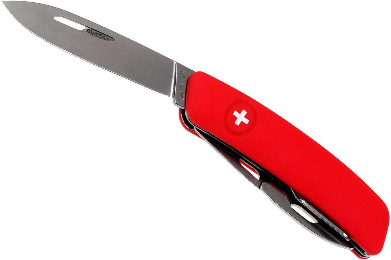Swiza D04 Zwitsers zakmes, rood