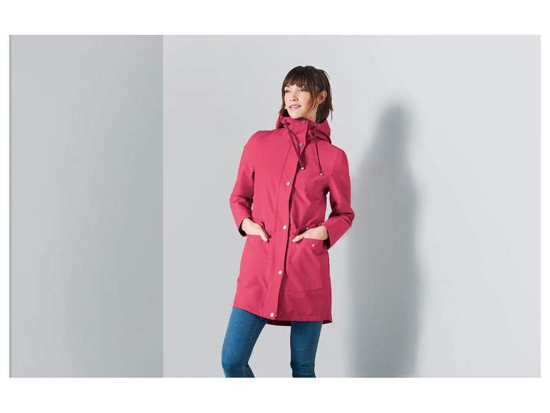 Dames trenchcoat, wind- en waterdicht