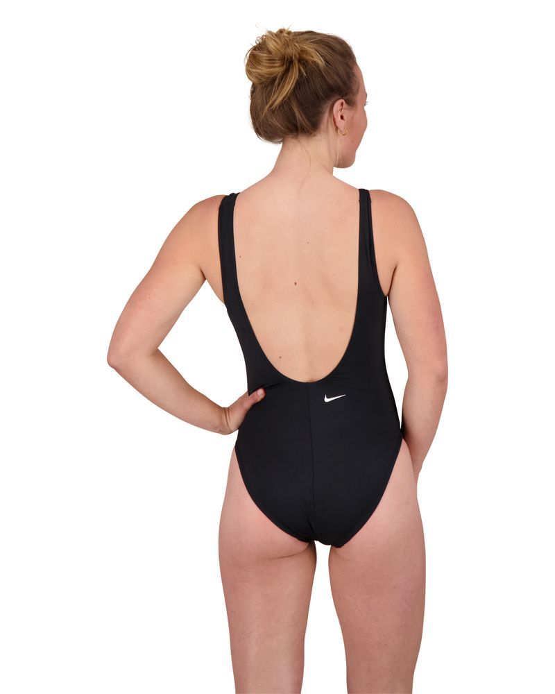 Maillot de bain 1 pièce Nike Swim Noir pour femme