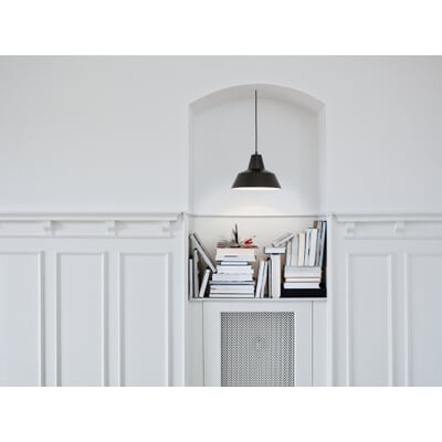 Pendelleuchte Workshop, W3, Schwarz