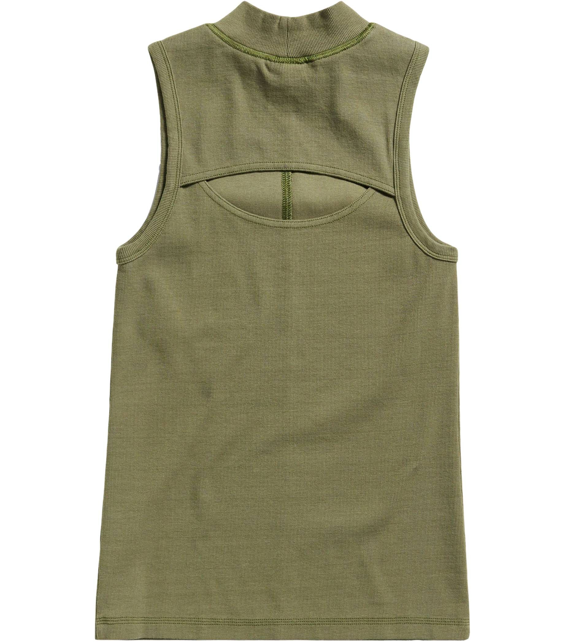 G-Star RAW| Damen Top OPEN BACK MOCK SLIM TEE