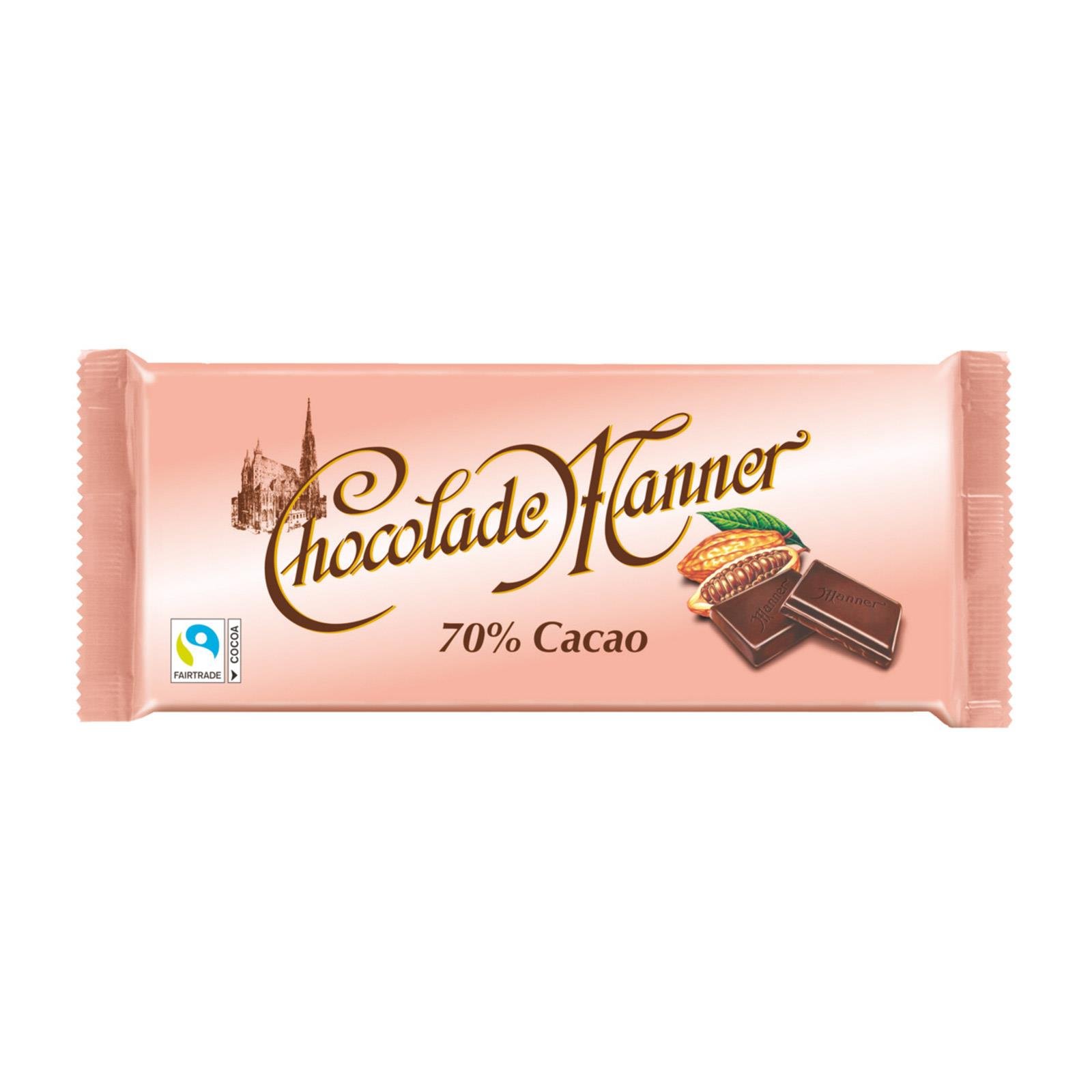 Manner Chocolade 70% Cacao