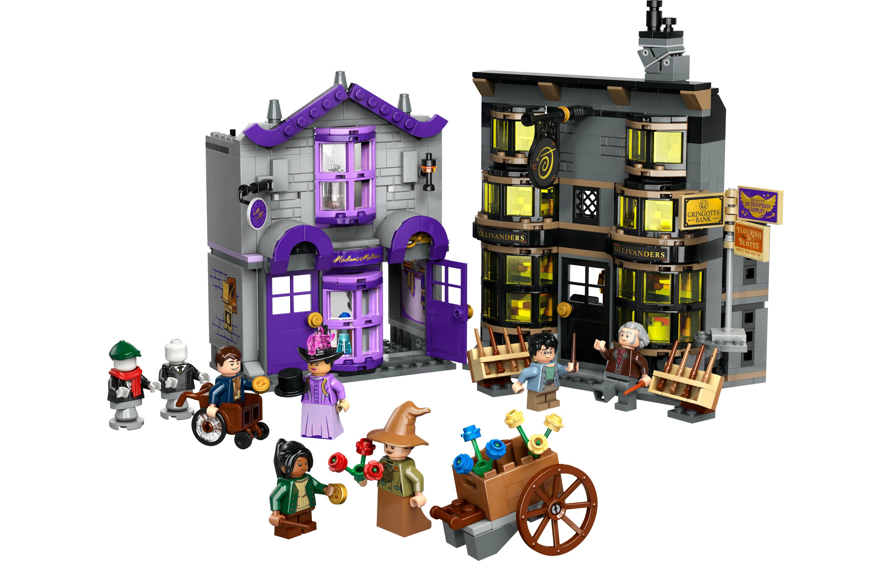 Harry Potter Ollivanders & Madam Malkins Anzüge 76439Magisches Bau- und Spielset von Wizarding World