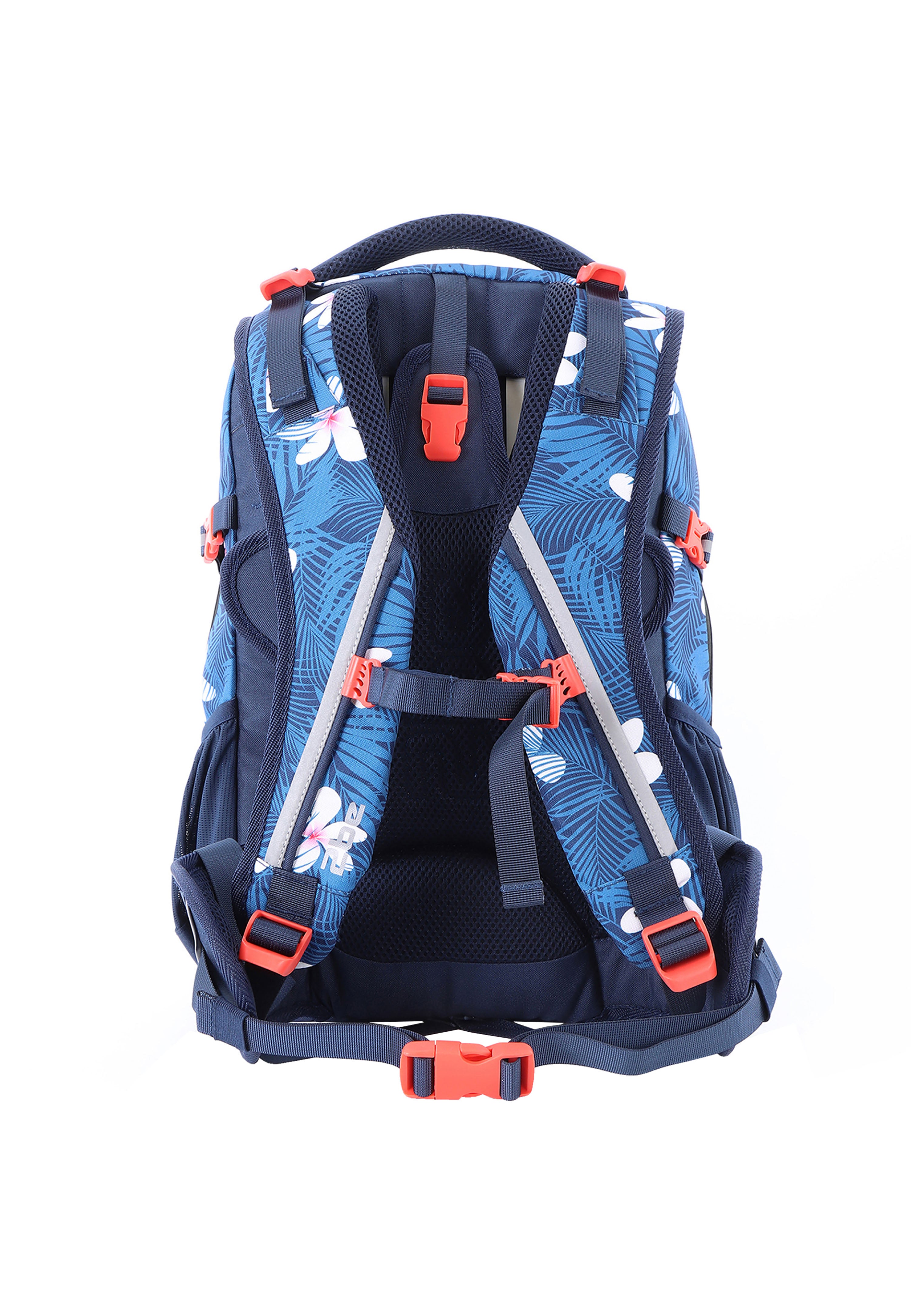 2be School Backpack Rugzak Blauw