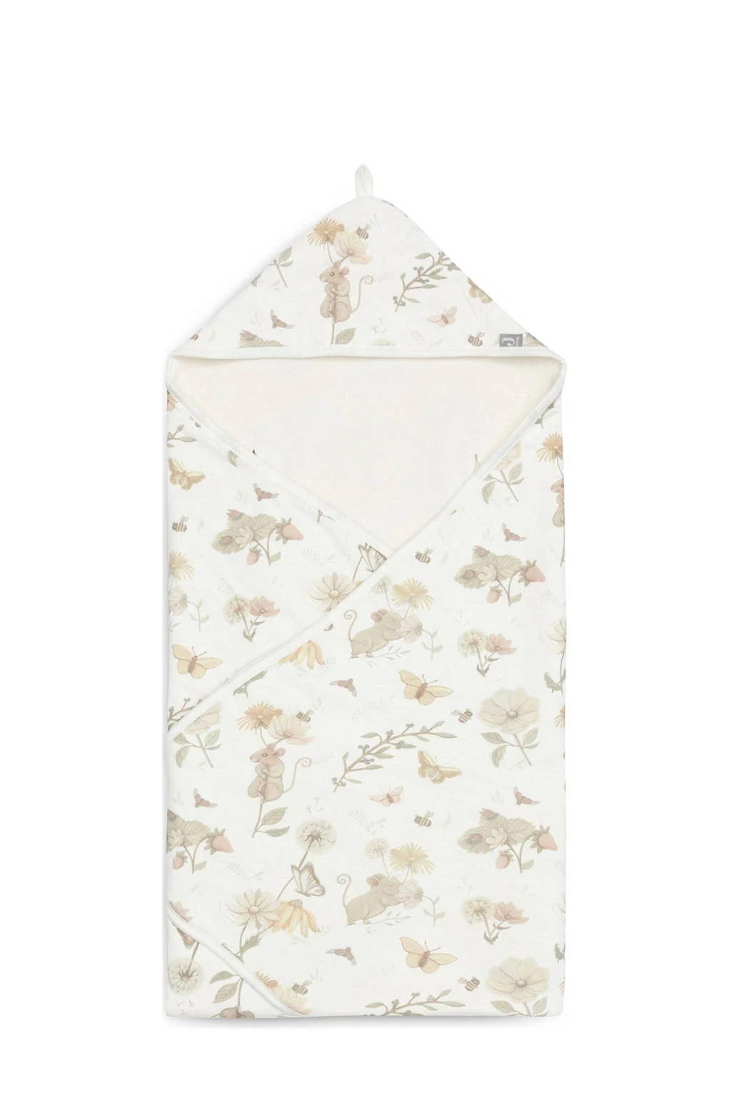 wikkeldeken Dreamy Mouse 100x100 cm Ivory