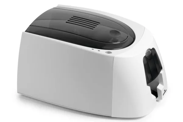 DURABLE DURACARD ID 300 - Plastikkortprinter - farve - blæksubliminering/termisk transfer - CR-80 Card (85.6 x 54 mm) - 260 x 300 dpi - op til 325 kort/time (mono) / op til 95 kort/time (farve) - kapacitet: 25 kort - USB 2.0