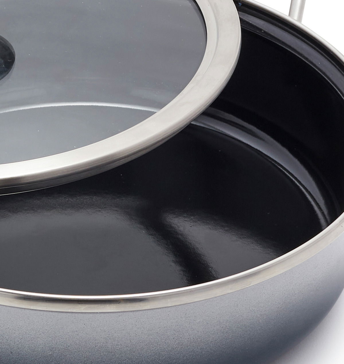 MERTEN & STORCK Servierpfanne galaxy grey COOKWARE