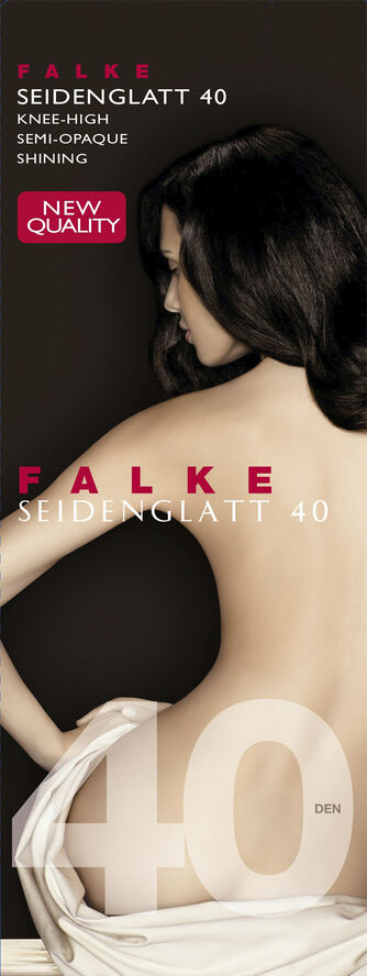 Falke Seidengl. 40 KH Sort