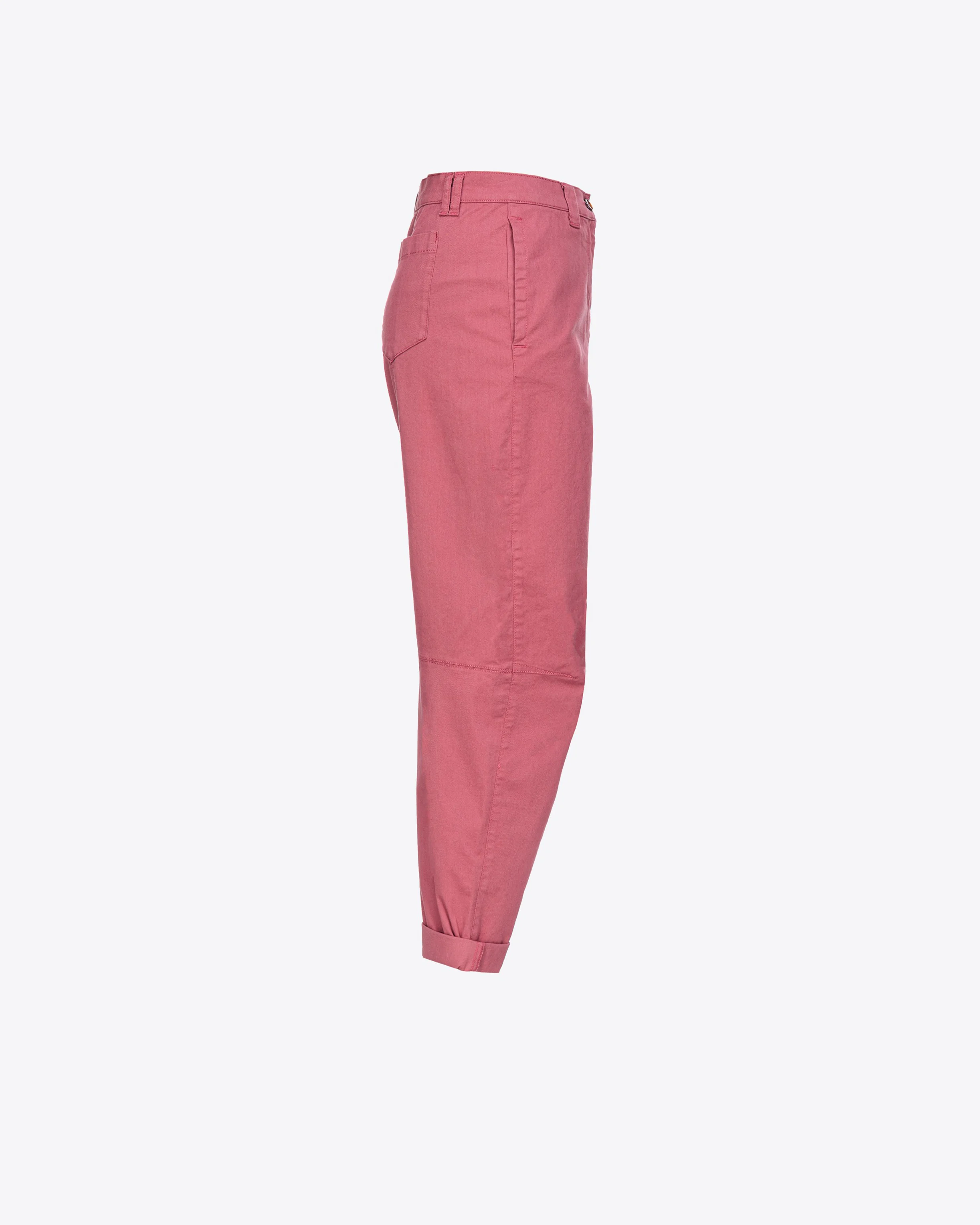 Pantalon carotte | Rose