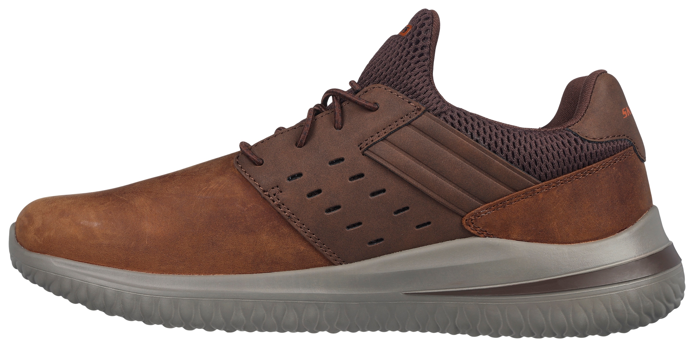 Skechers Slip-On Sneaker »DELSON 3.0«  , Sneaker, Freizeitschuh, Slipper mit Goga Mat®-Fussgewölbestützung