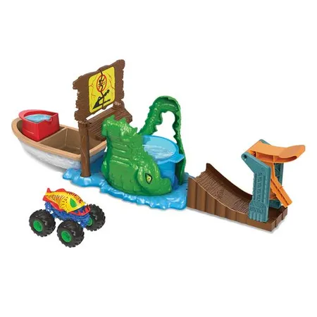 Mattel Hot Wheels Monster Trucks Color Shifters Playset (WMT)