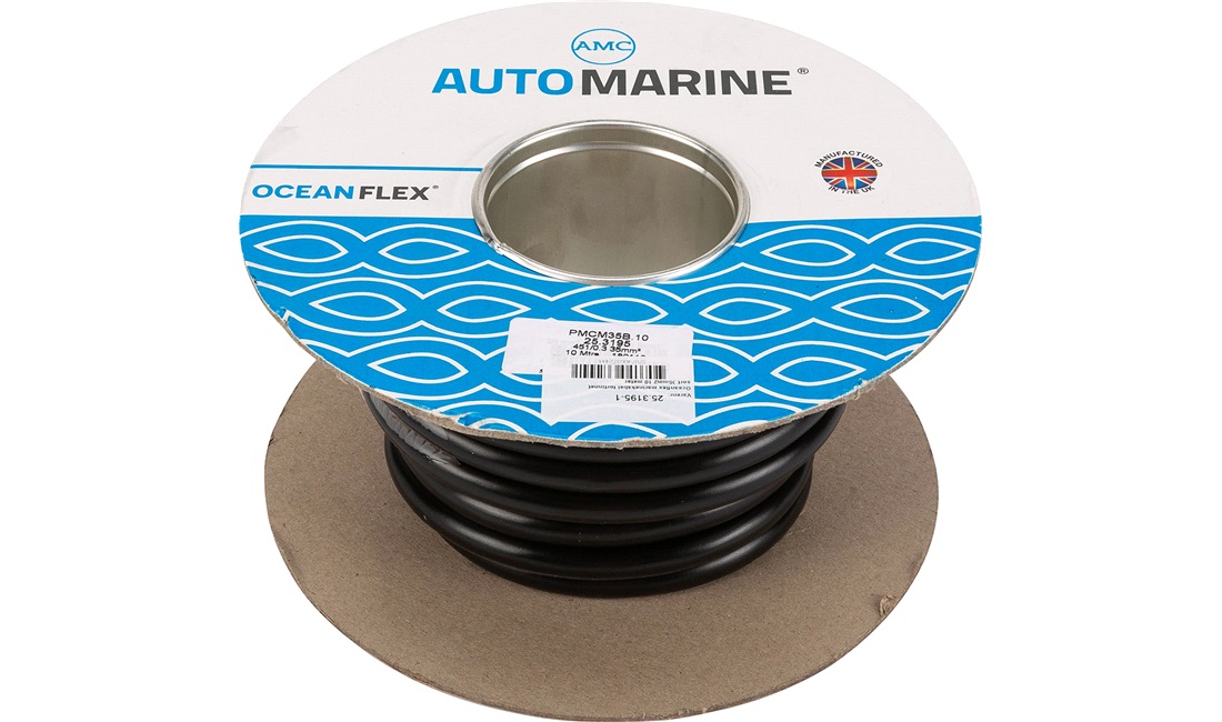 Oceanflex marinekabel sort 35mm2 10 m fortinnet
