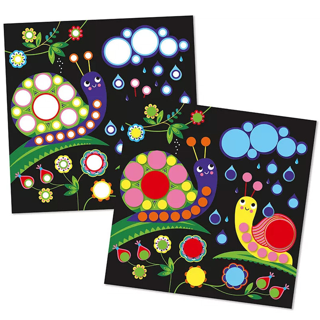 Janod atelier knutselset ronde stickers
