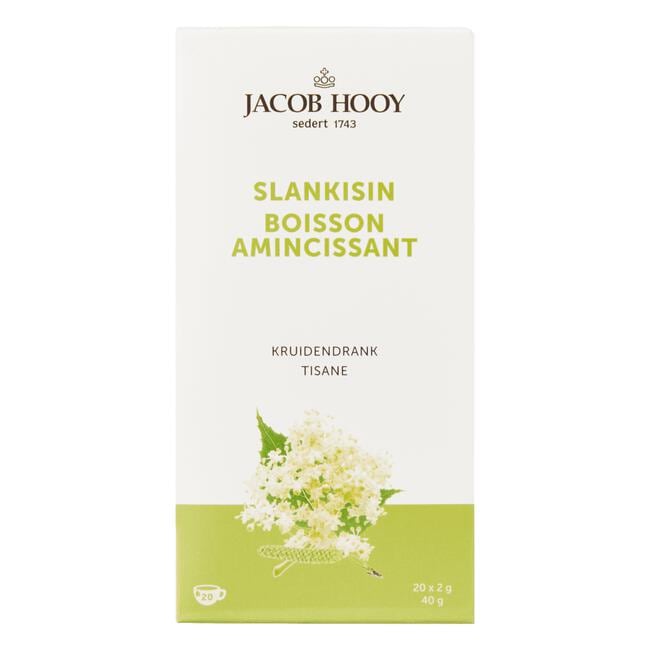 Jacob Hooy Theezakjes Slankisin 20 stuks